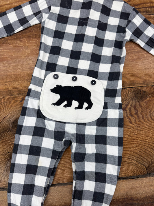 Little Blue House 18-24M Checkered Sleeper