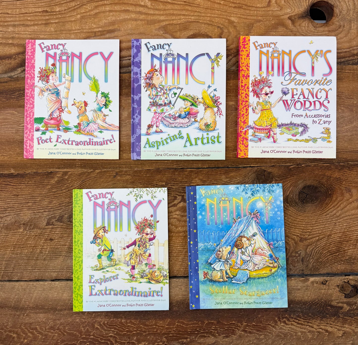 Set of 5 Fancy Nancy Books