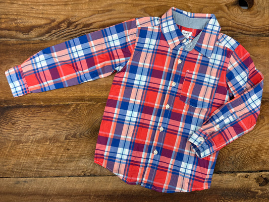 Carter's 6Y Plaid Shirt