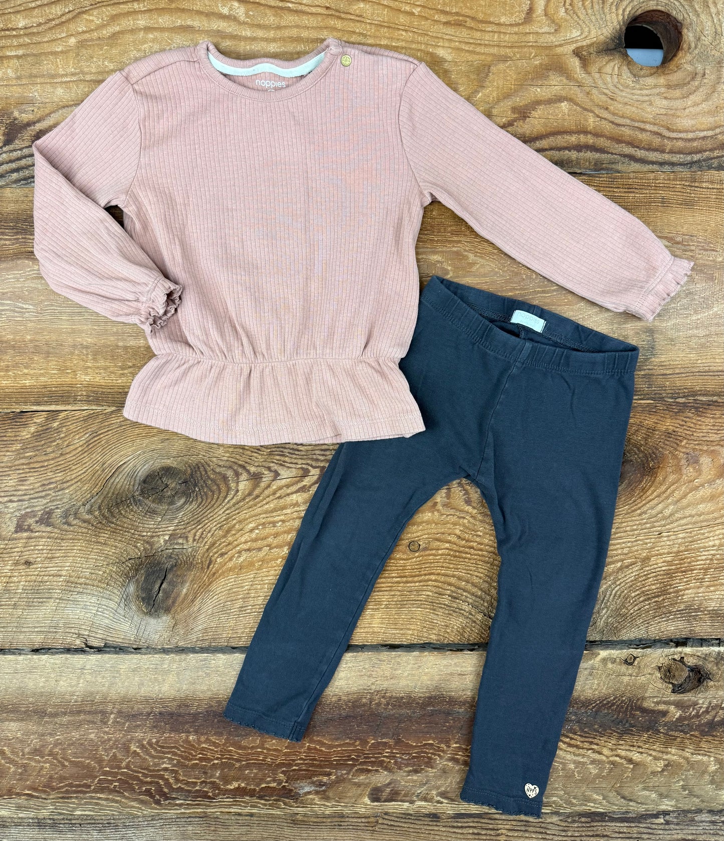 Noppies 12-18M Ribbed Outfit