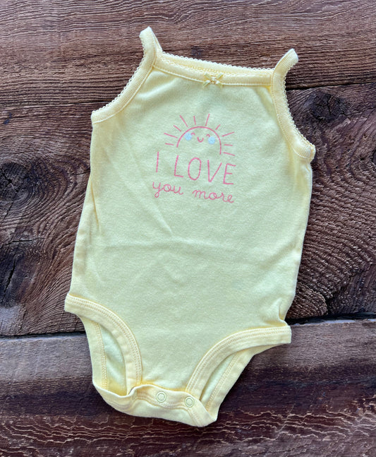 Carter’s 6M I love you More Onesie