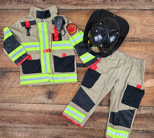 Teetot & Co 3-4T Firefighter Costume