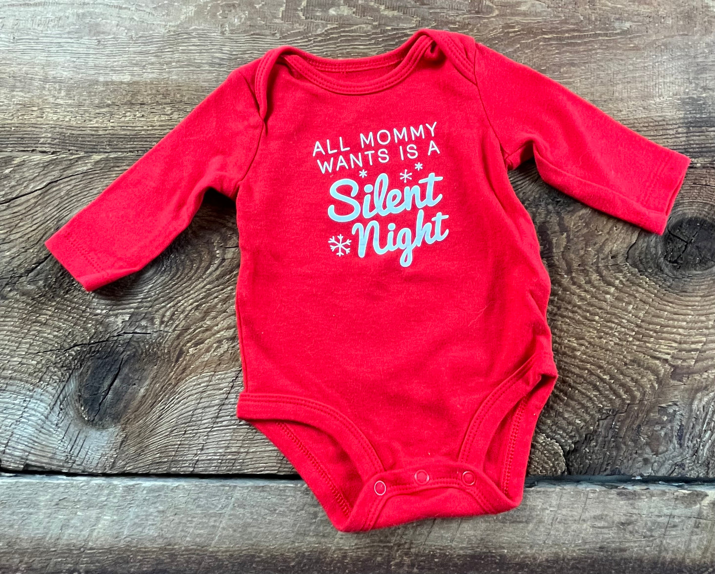 Carter’s 3M Silent Night Onesie