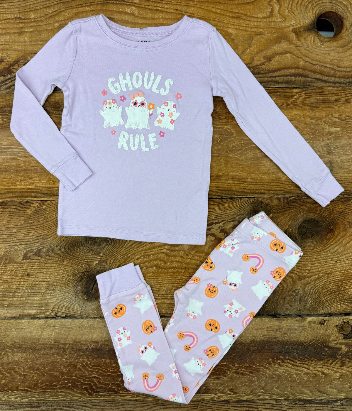 Old Navy 5T Ghouls Rule Pajamas