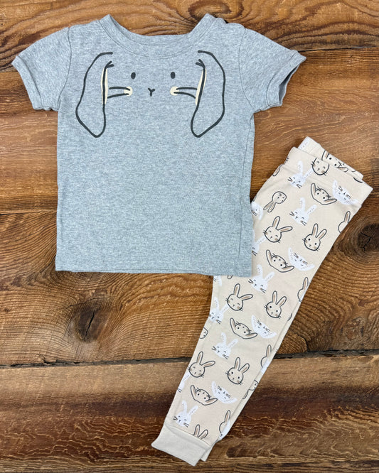 Old Navy 2T Bunny Pajamas