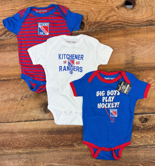 Squirt Squad 18M Ranger Onesies