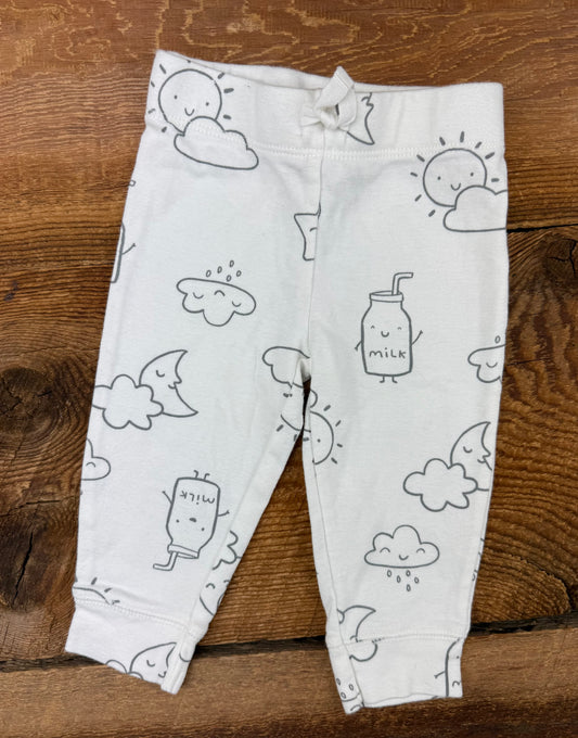 Carter’s 6M Cookies & Milk Legging