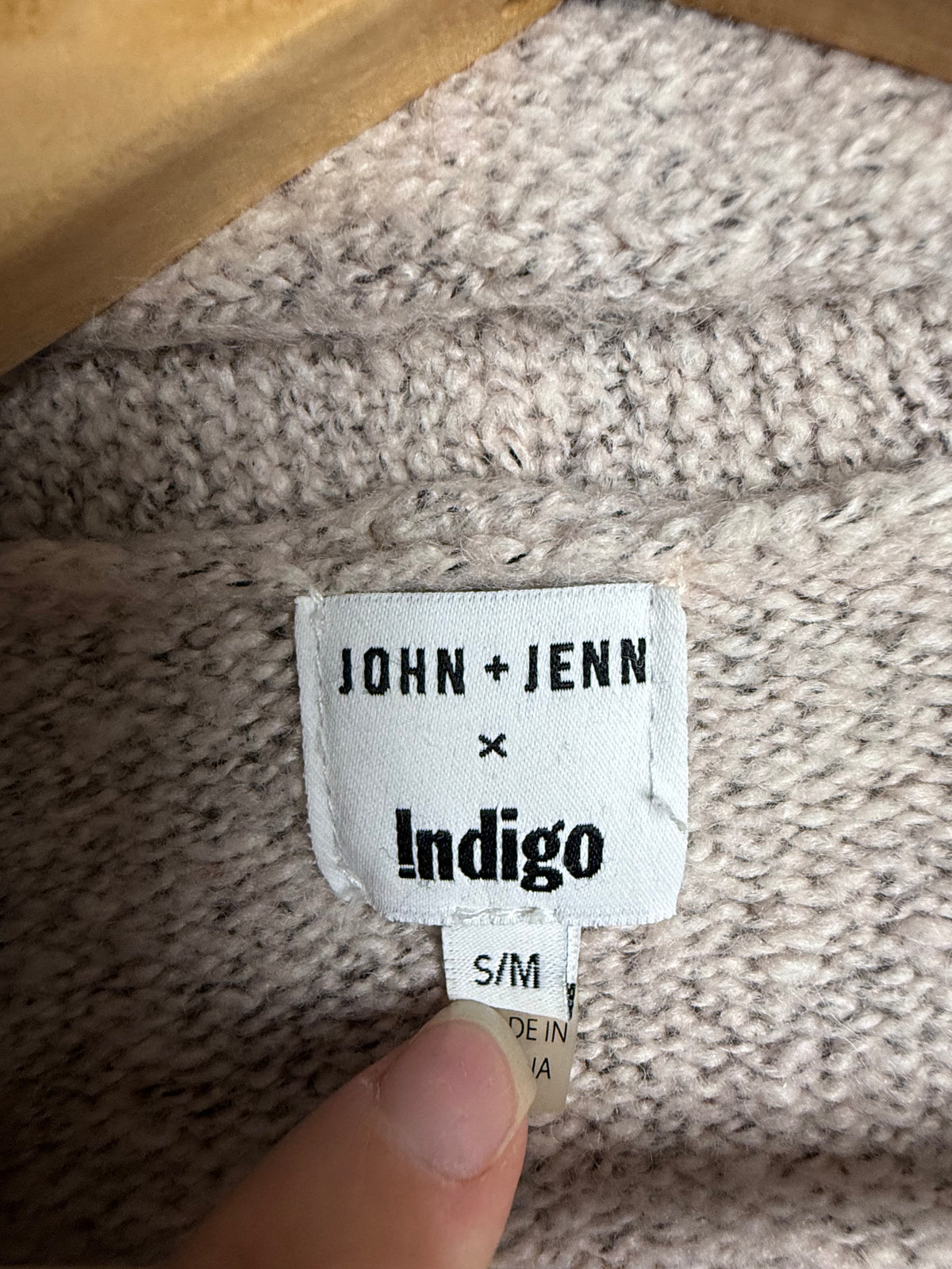 John + Jenn Indigo Women's Small/Medium Cardigan