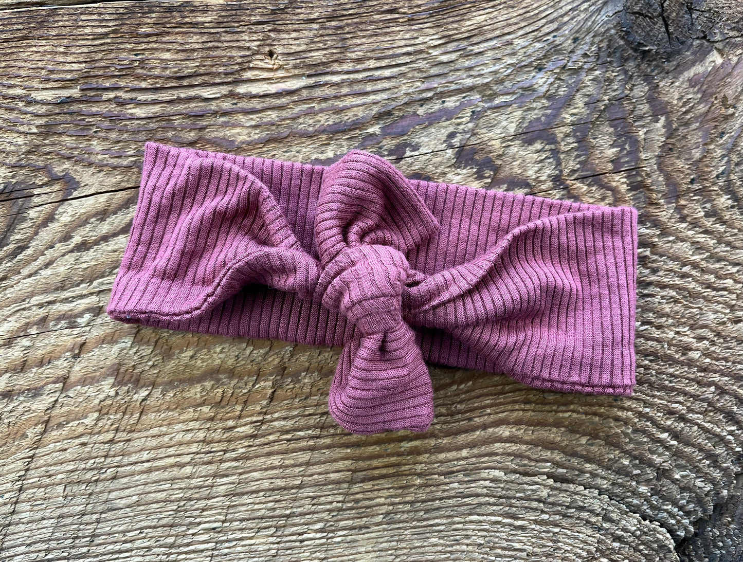 Small shop Ribbed Bow Headband