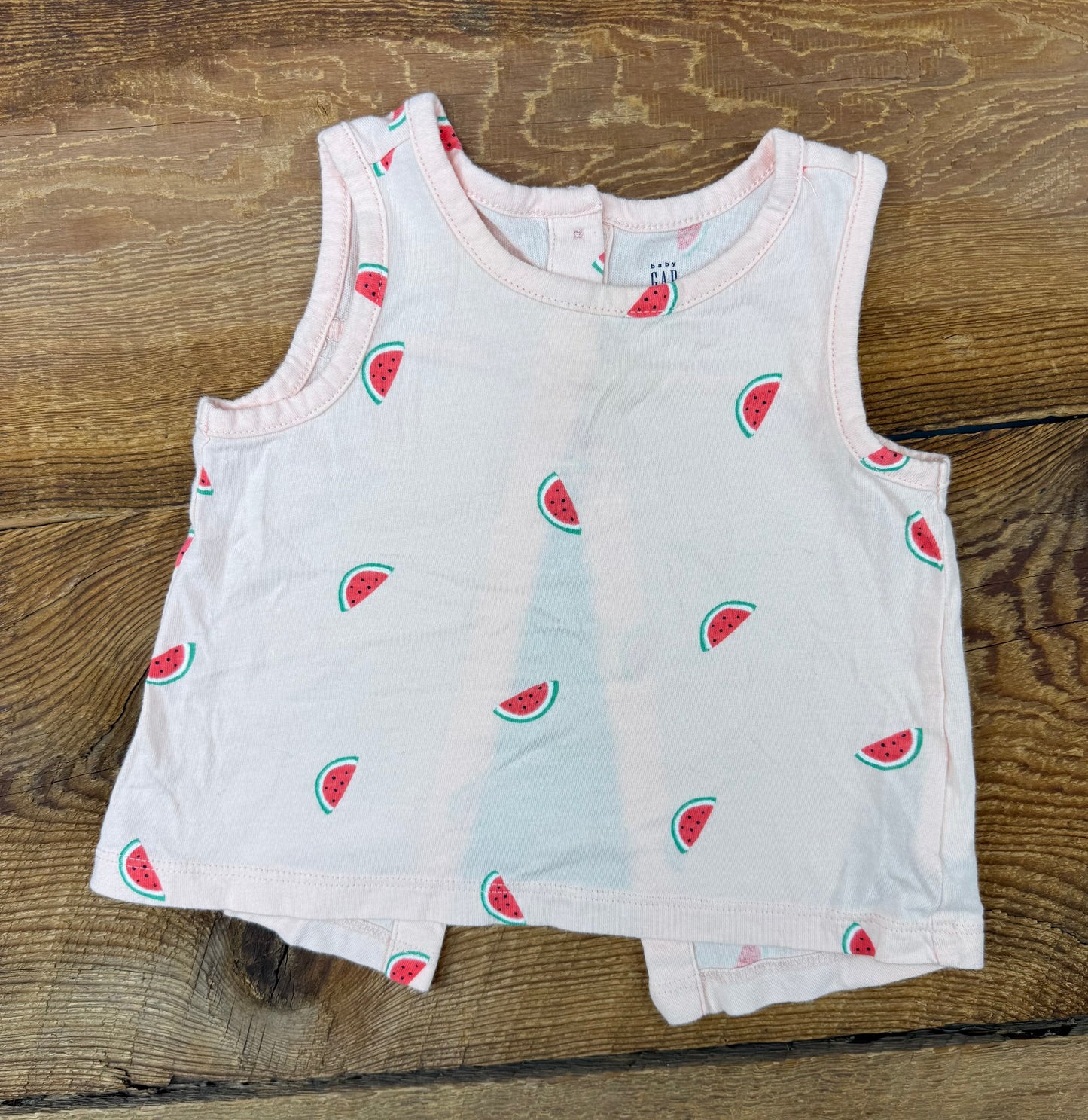 Gap 6-12M Watermelon Tank