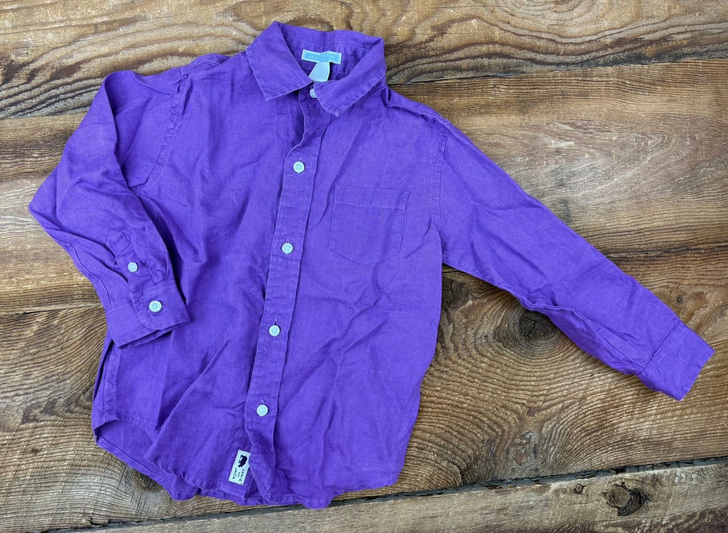 Janie & Jack 3T Linen Shirt