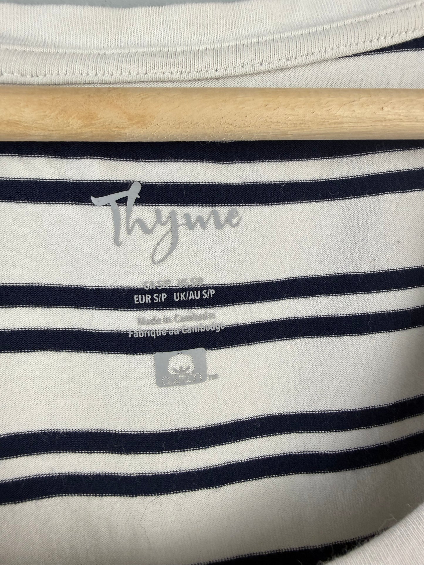 Thyme Maternity Small Fitted Dress