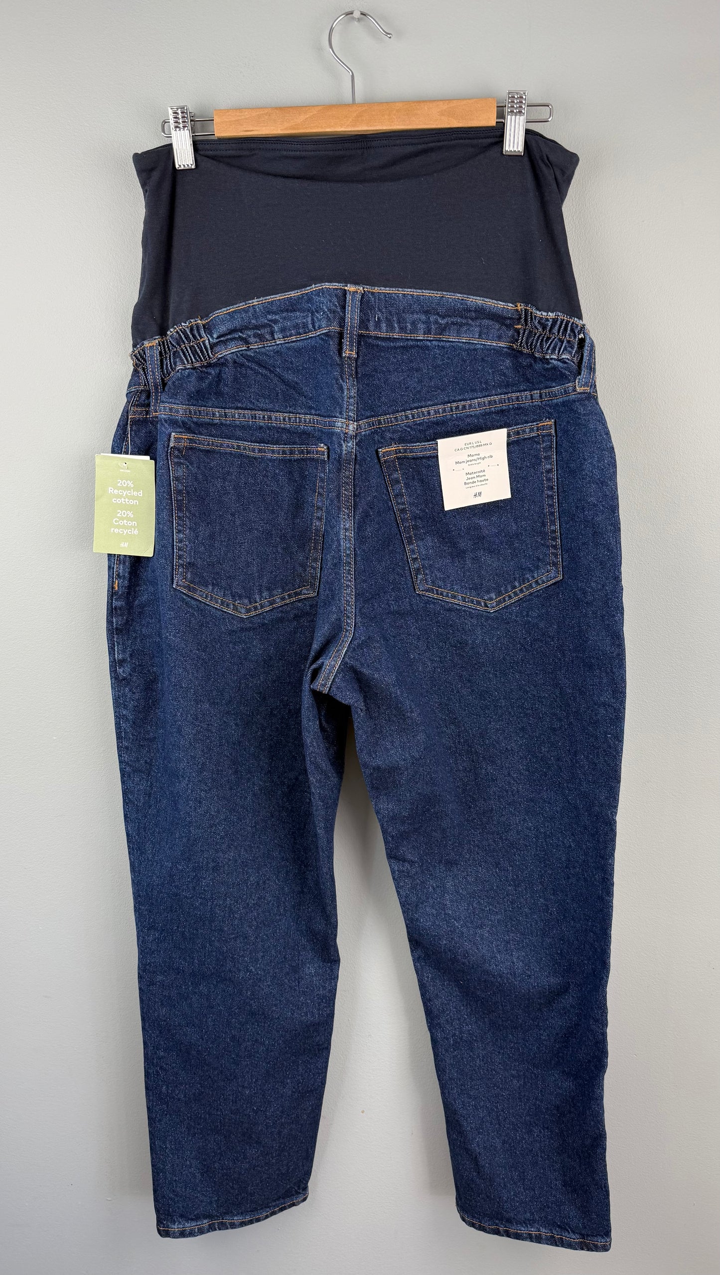 H&M Maternity Large Mom Jean