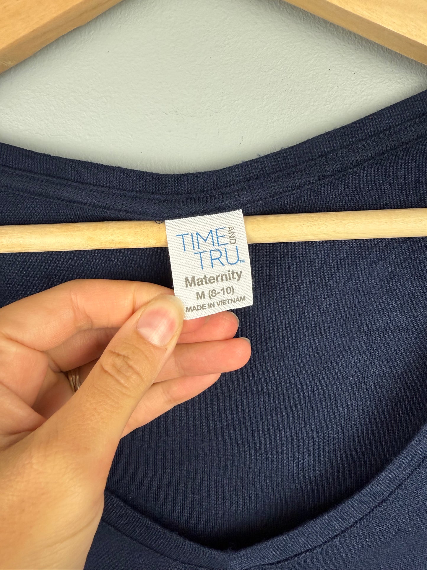 Time & Tru Maternity Medium Shirt