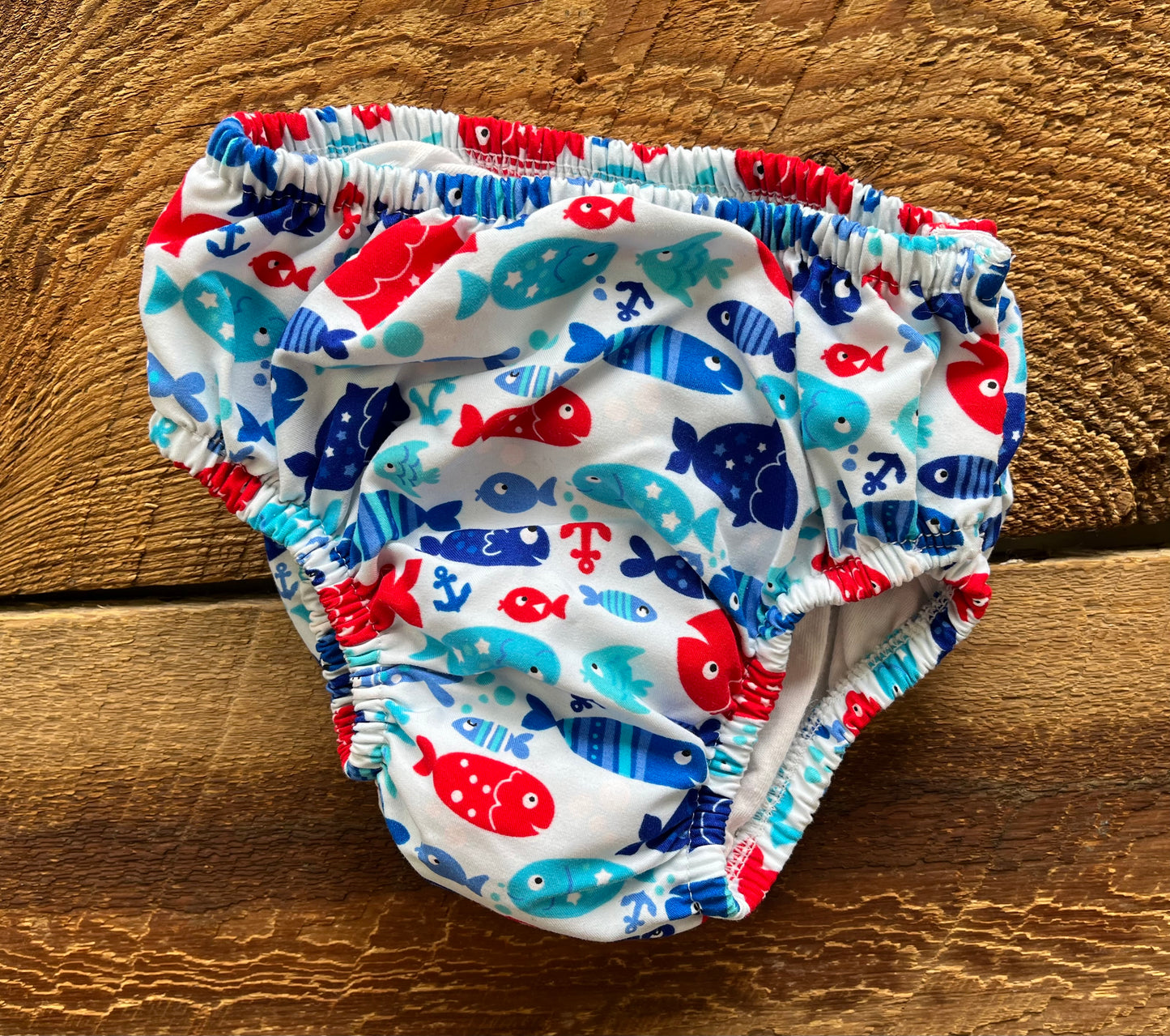 Sea me Swim 6-12M Fish Swim Diaper