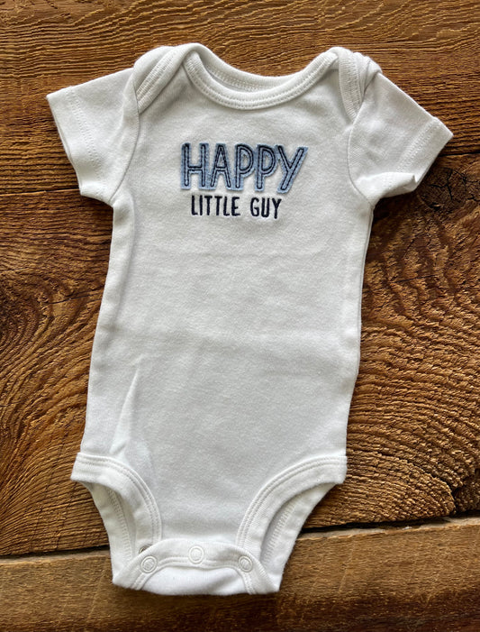 Child of Mine NB Happy Little Guy Onesie