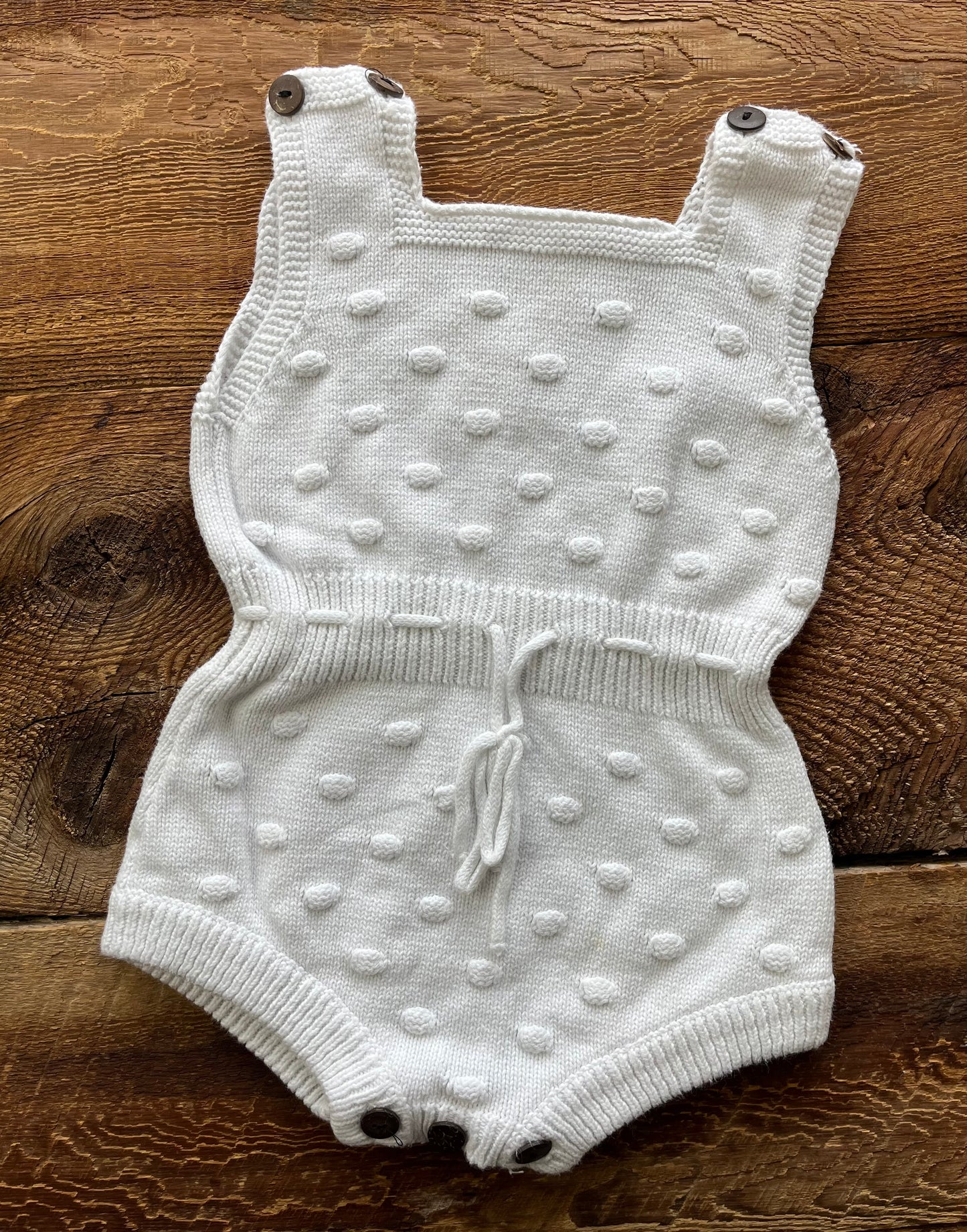 Small Shop 12-18M Knit Romper