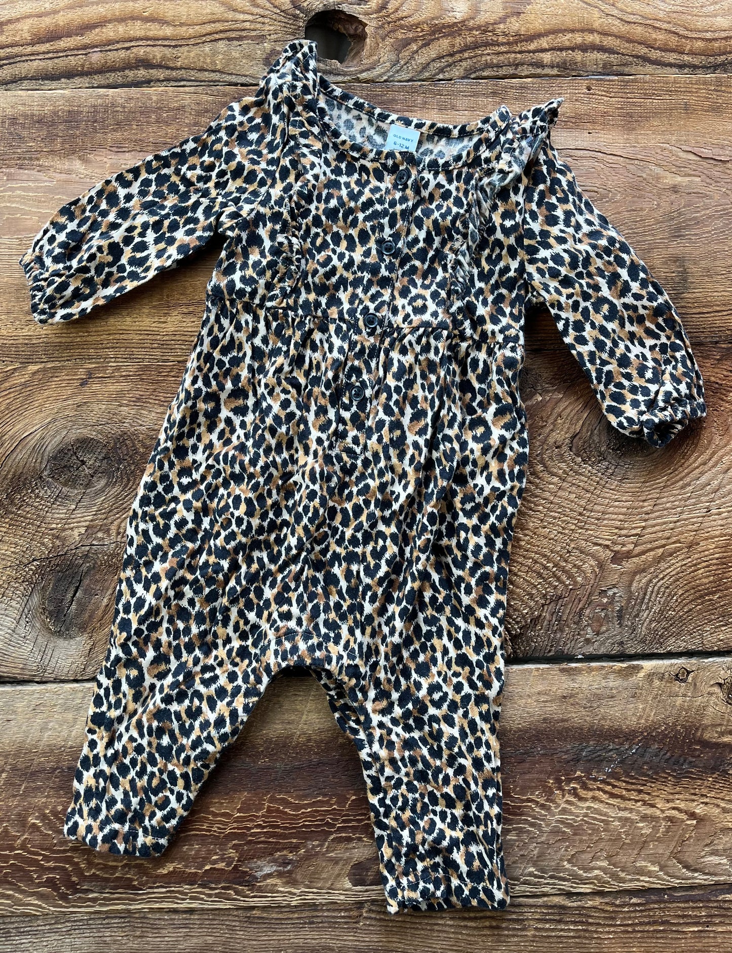 Old Navy 6-12M Animal Print Jumper