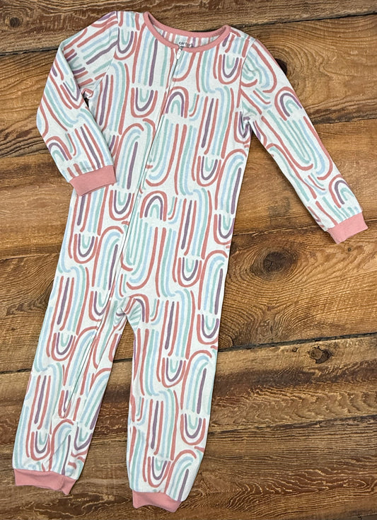 Carter’s 5T Fleece Rainbow Sleeper