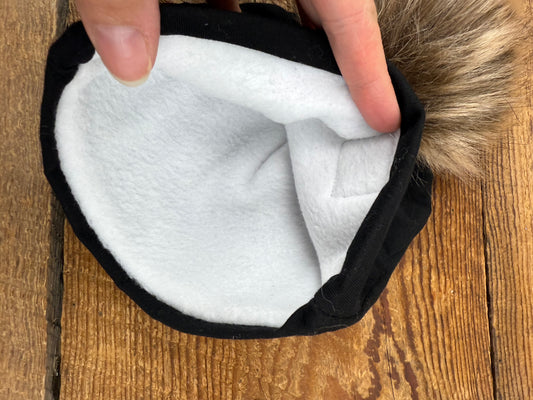 Tiny Wilderness Co 6-12M Lined Pom Hat