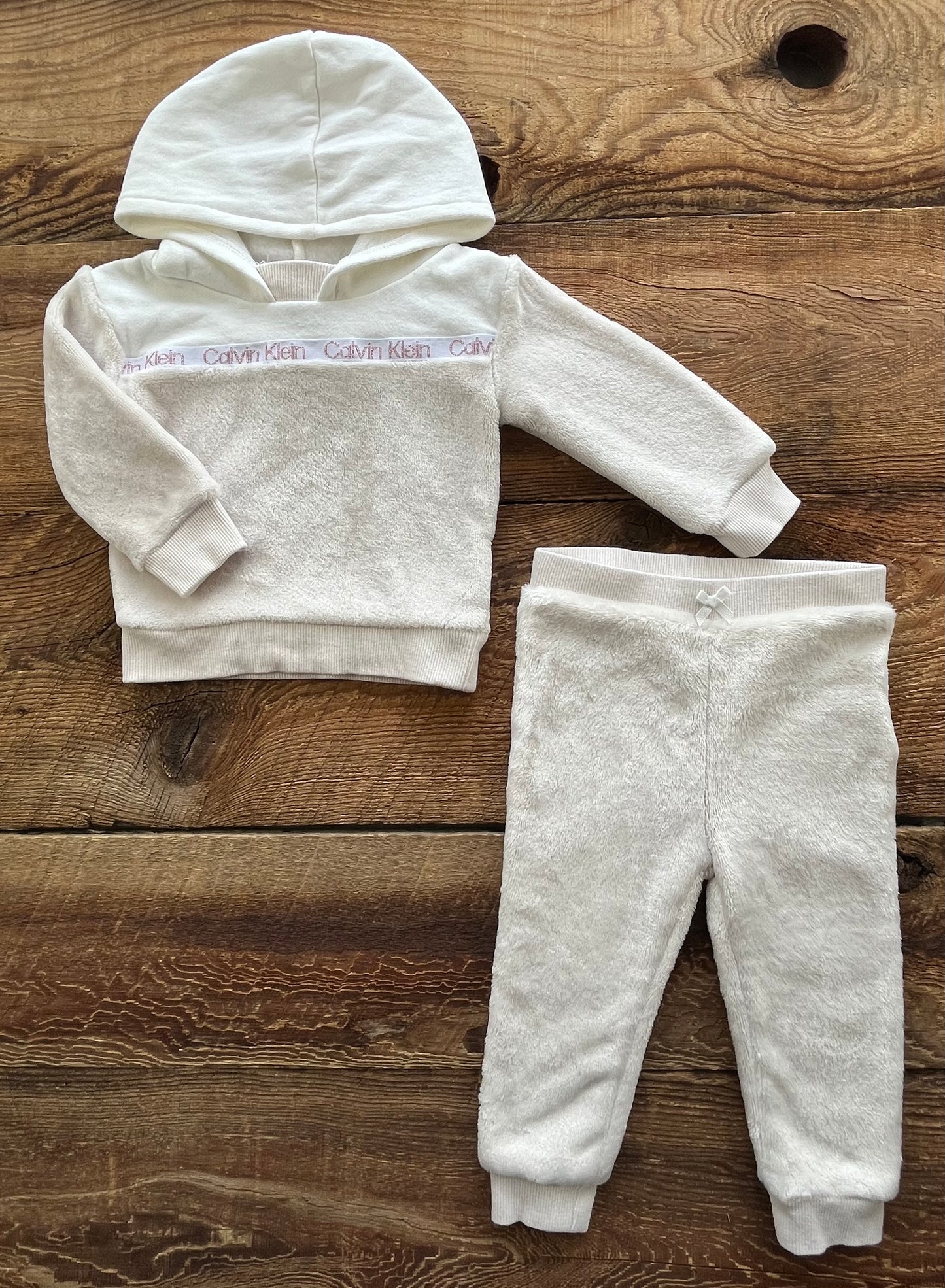 Calvin Klein 12M Fleece Outfit