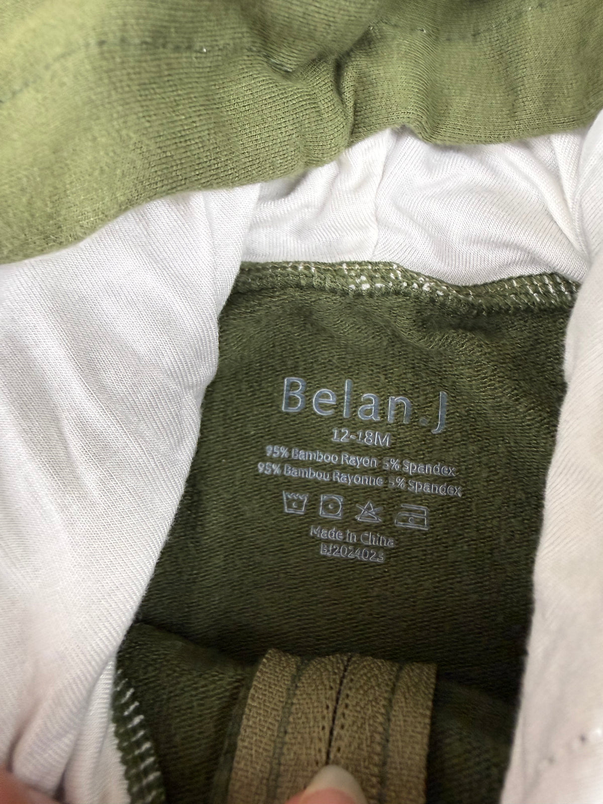 Belan J 12-18M Bamboo Jumper