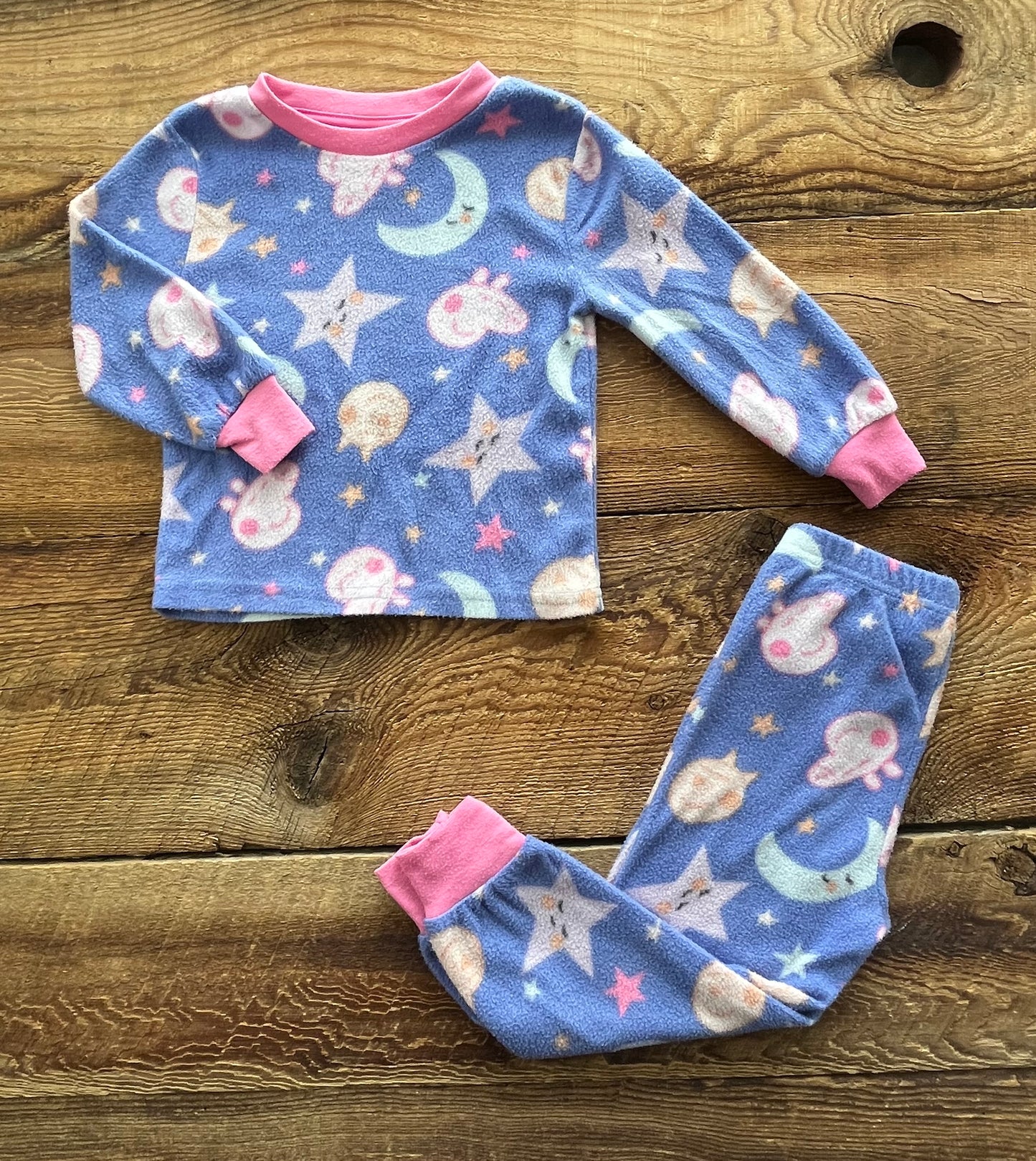 Peppa Pig 3T Fleece Pajamas