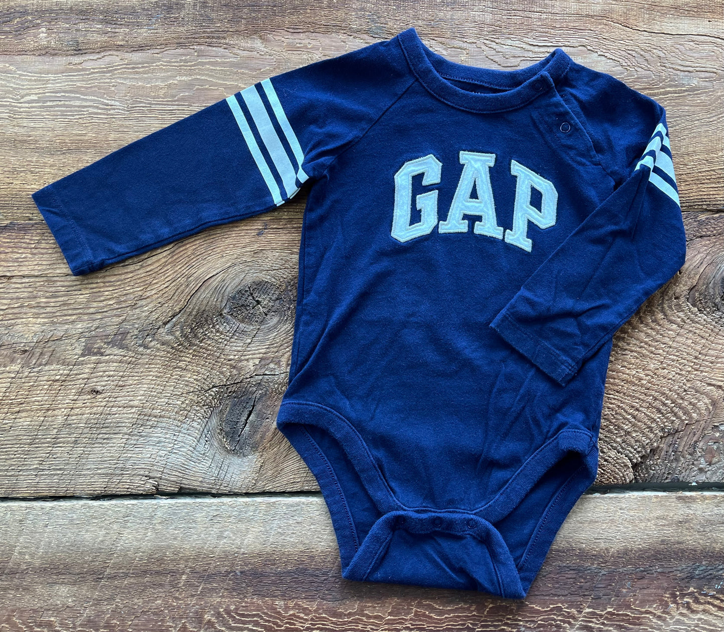 Gap 12-18M Logo Onesie