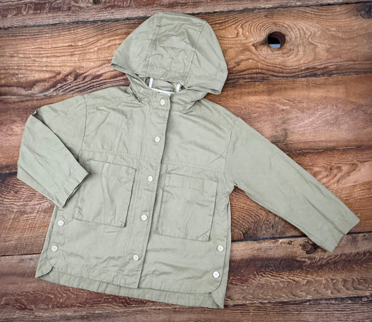 Zara 7Y Hooded Utility Jacket
