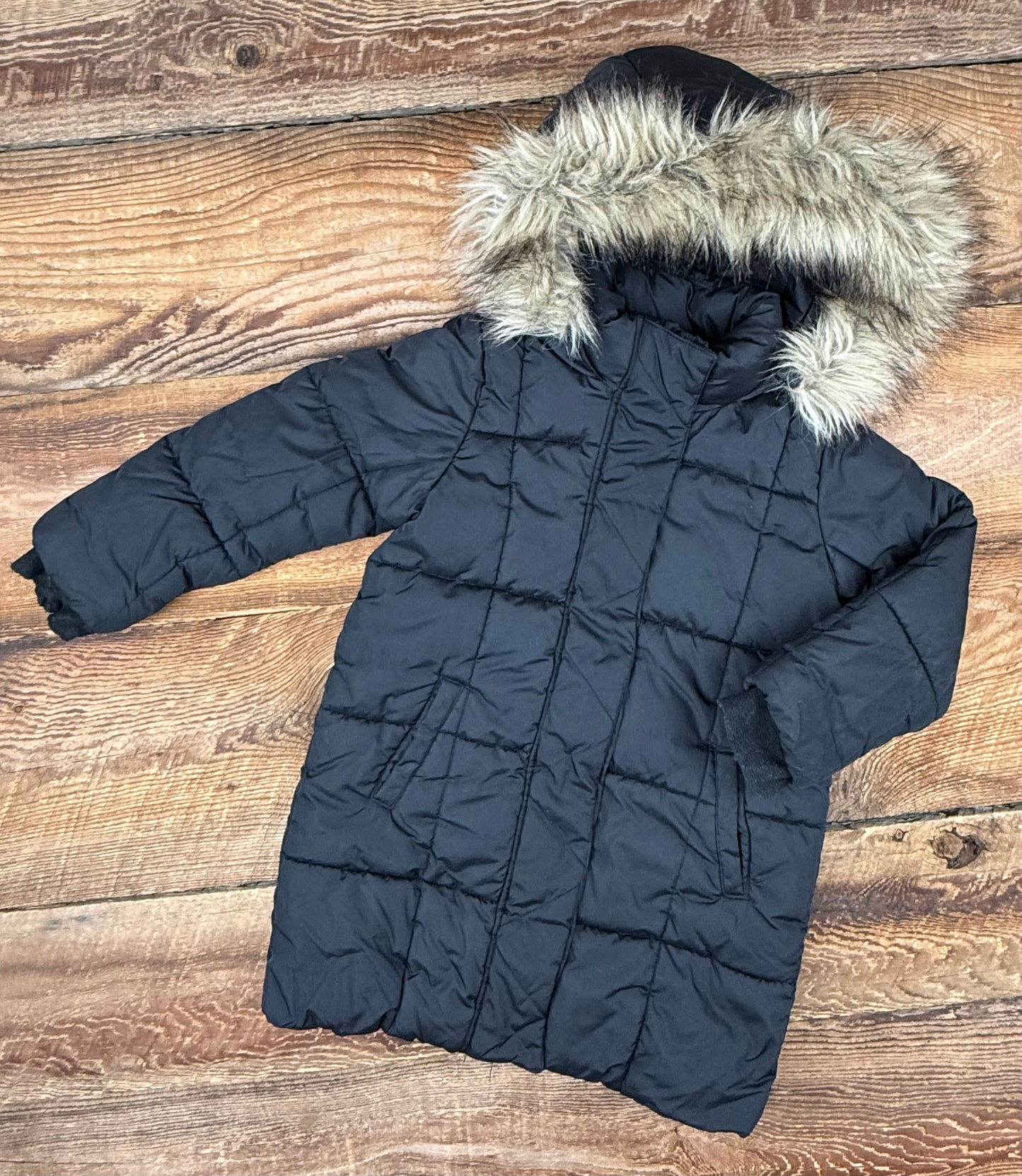 Gap 5Y Fur Winter Jacket