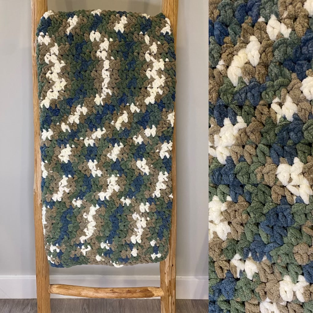 Handmade by Gma Adult Lap Afghan