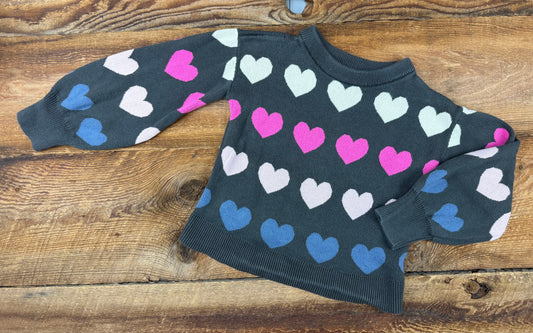 Gap Small Kit Heart Crewneck