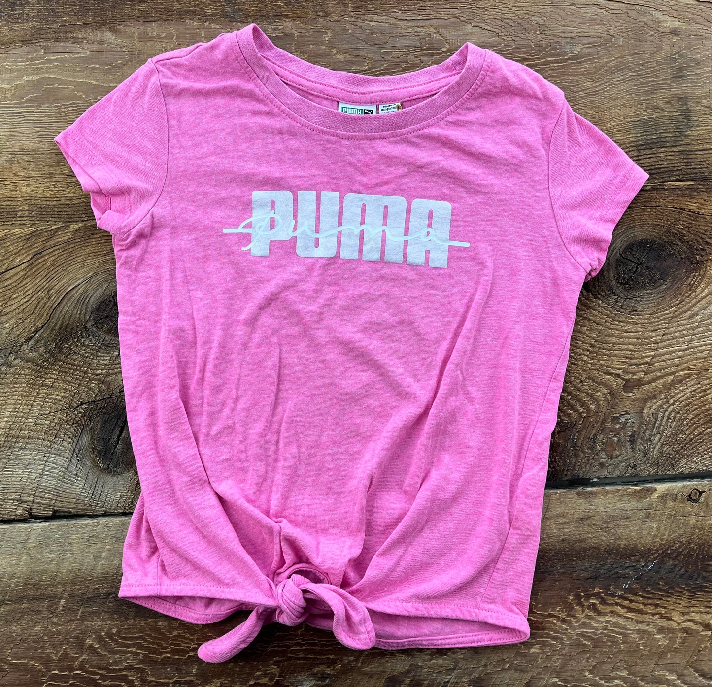 Puma 6Y Logo Tee