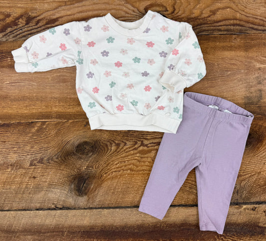 H&M 3M Floral Outfit