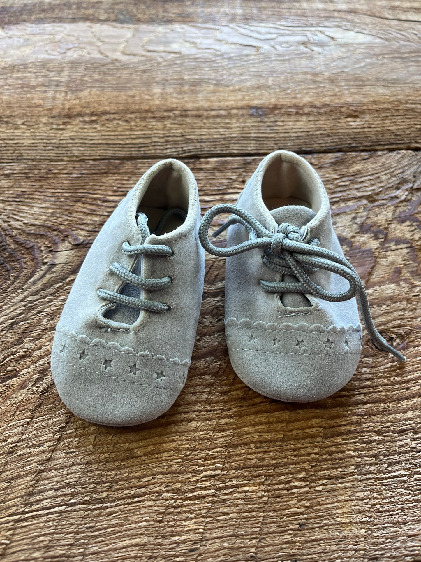 Infant size 3/4 Suede Shoe