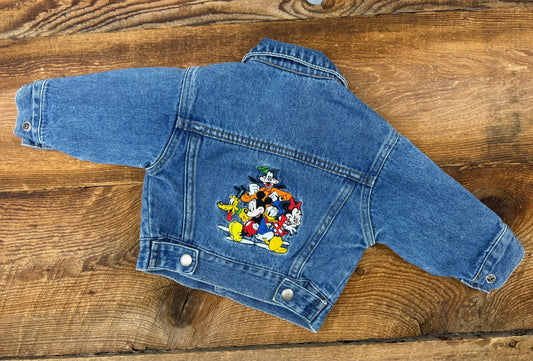 Disney 6-12M Vintage Mickey Jean Jacket