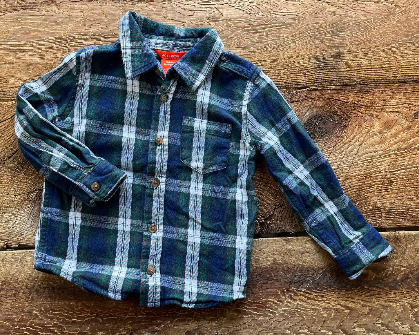 Joe Fresh 3T Flannel Shirt