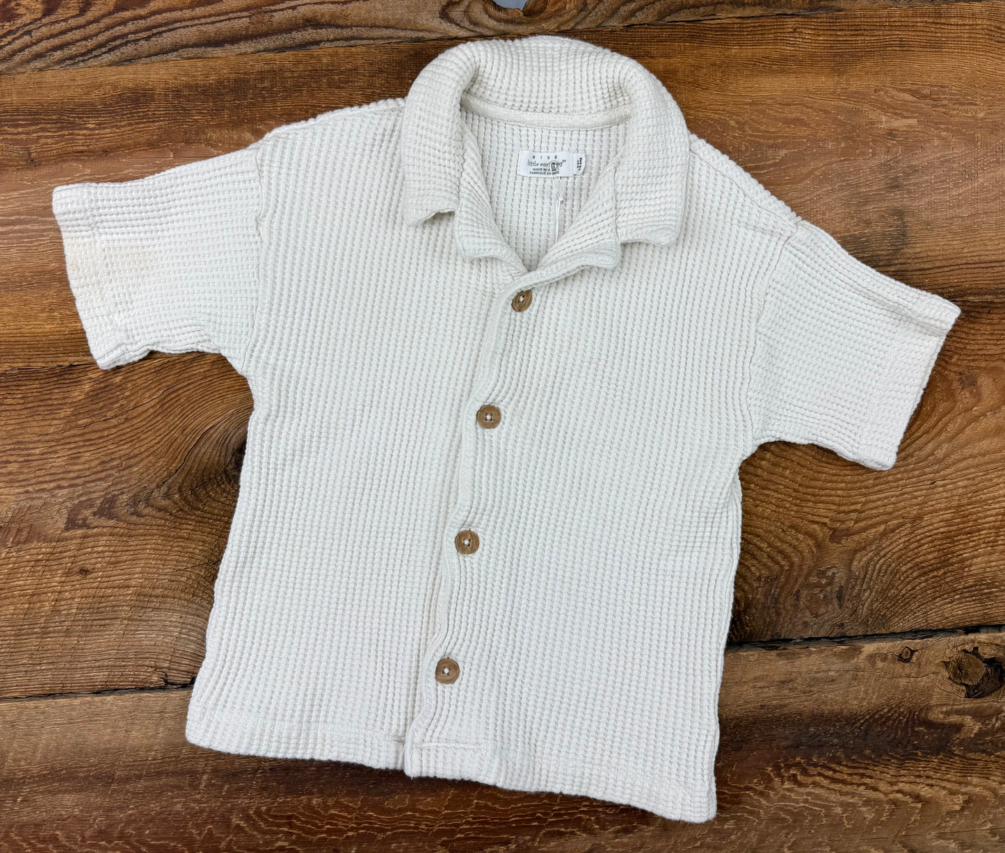 Rise Little Earthling 4-5T Waffle Tee