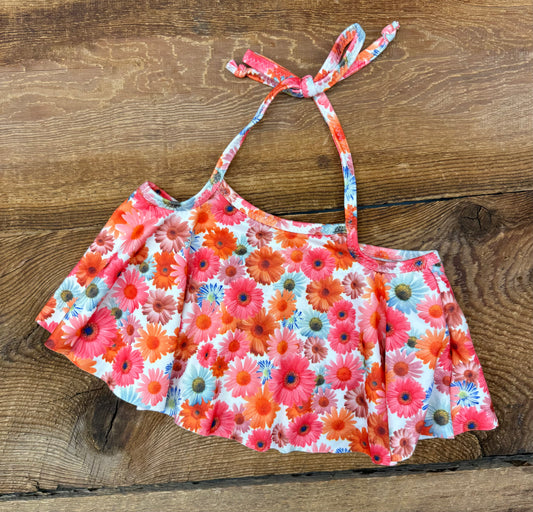 Small Shop 2T Daisy Swim Top
