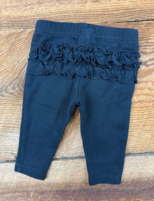 Child of Mine NB Ruffle Legging