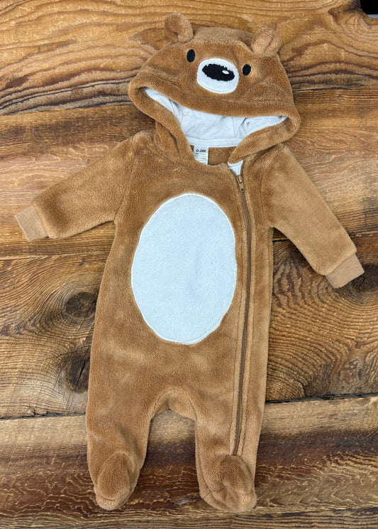 George 0-3M Bear Costume