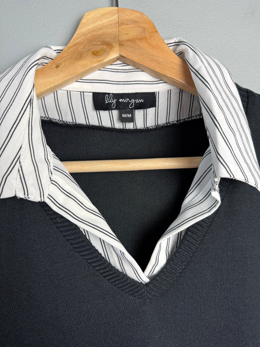 Lily Morgan Women's Medium Collared Shirt