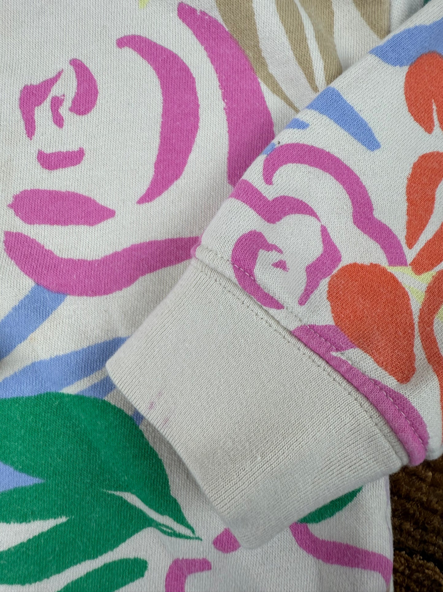 Gap 18-24M Floral Crewneck