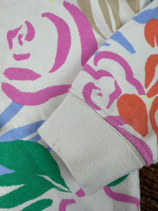 Gap 18-24M Floral Crewneck