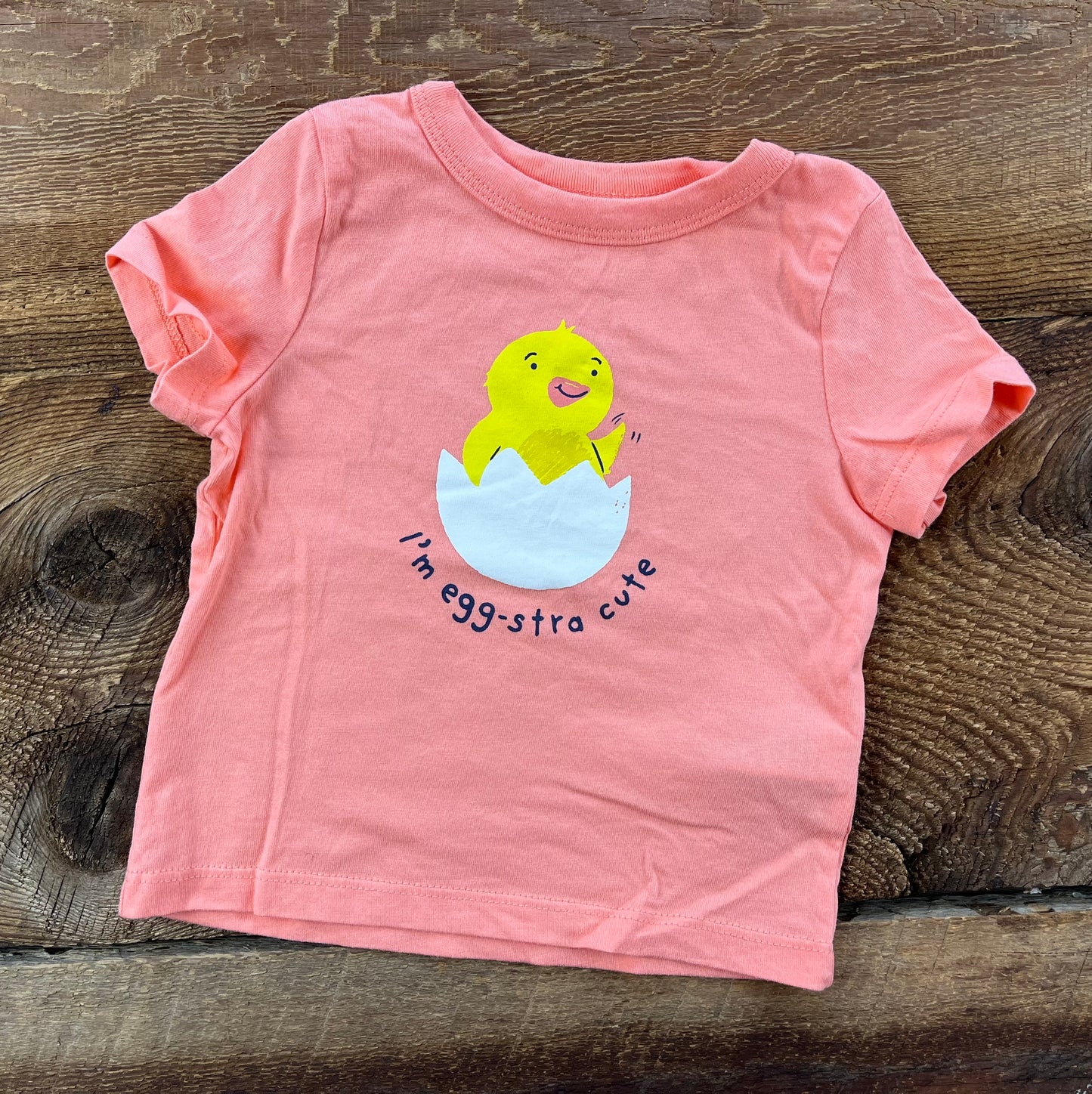 Joe Fresh 6-12M Egg-stra Cute Tee