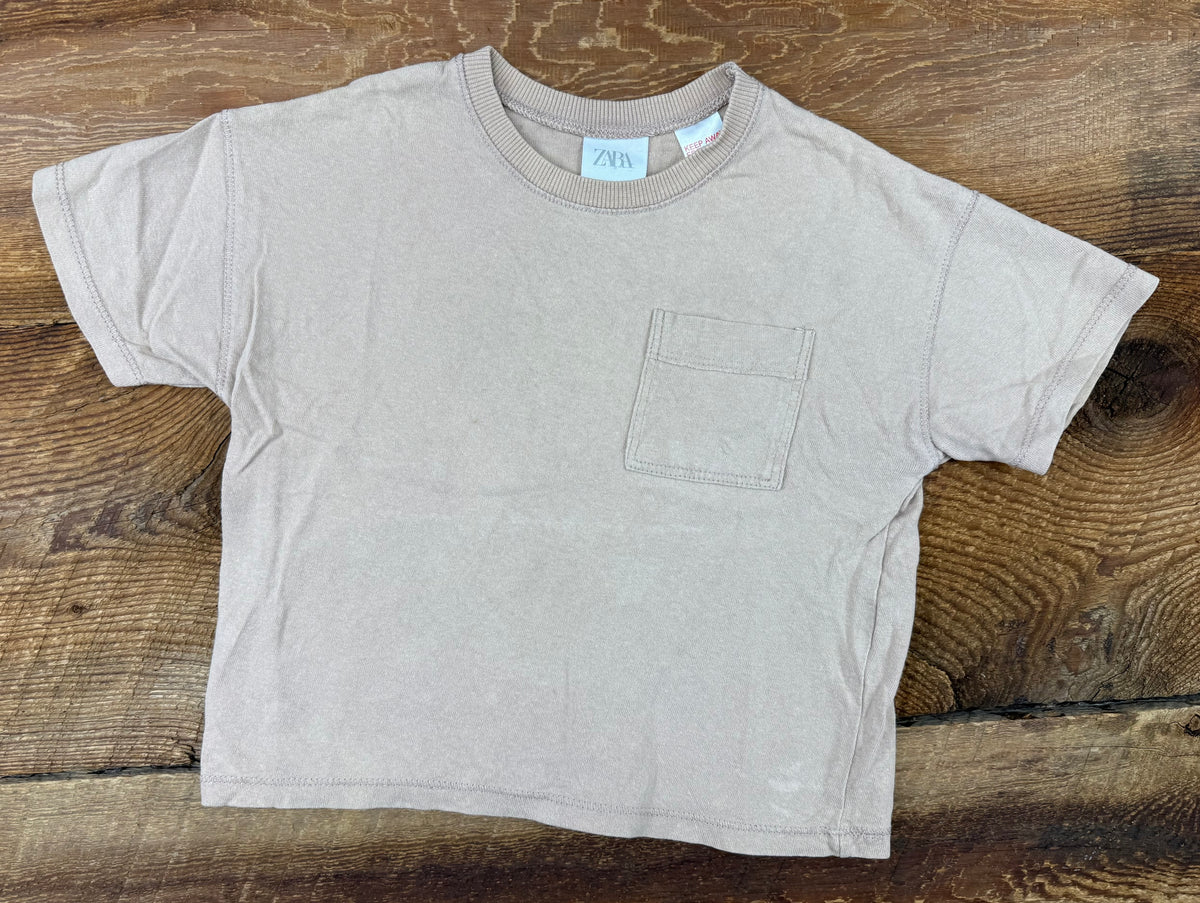Zara 12-18M Oversized Pocket Tee