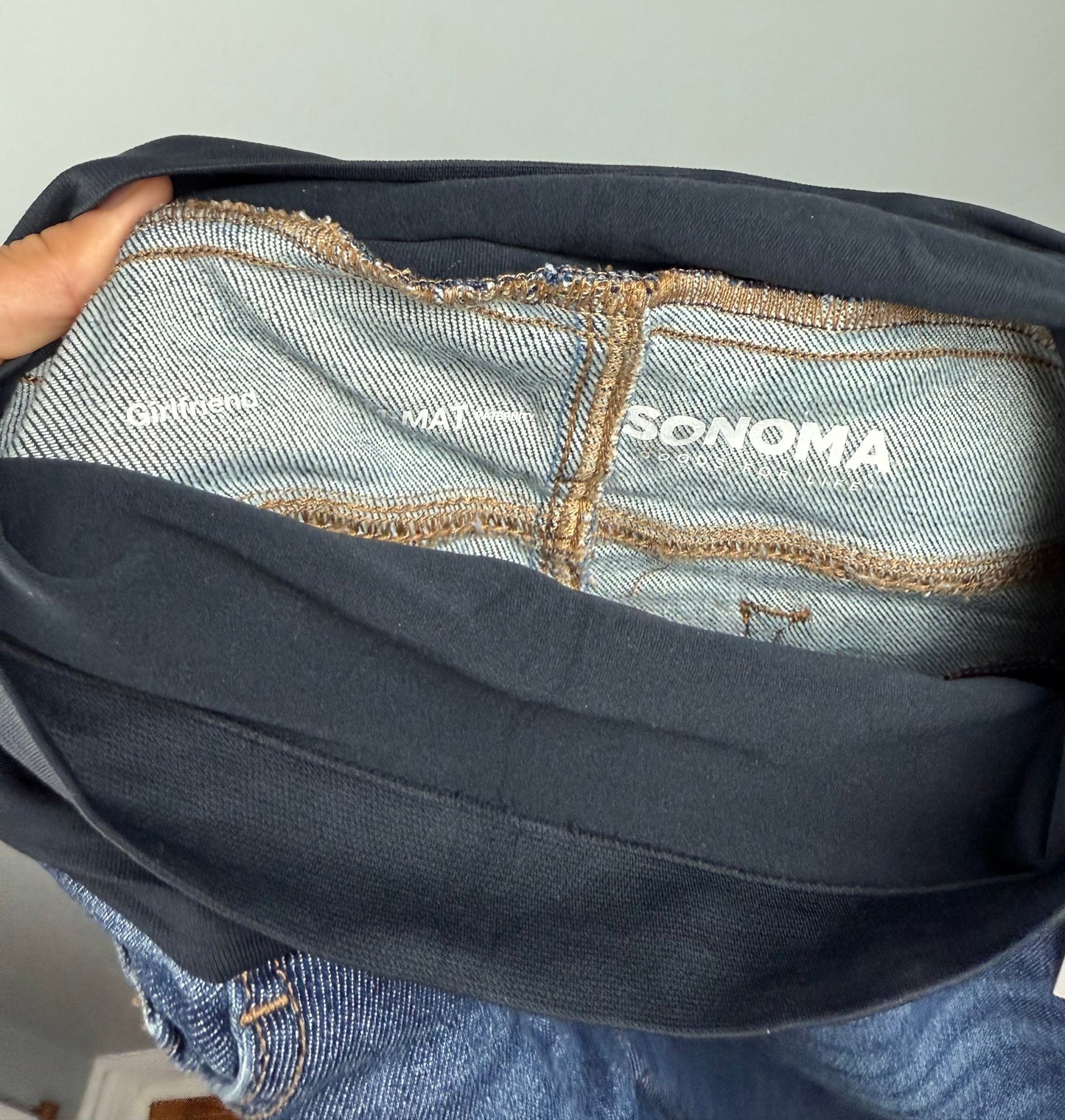 Sonoma Maternity Medium Girlfriend Jean