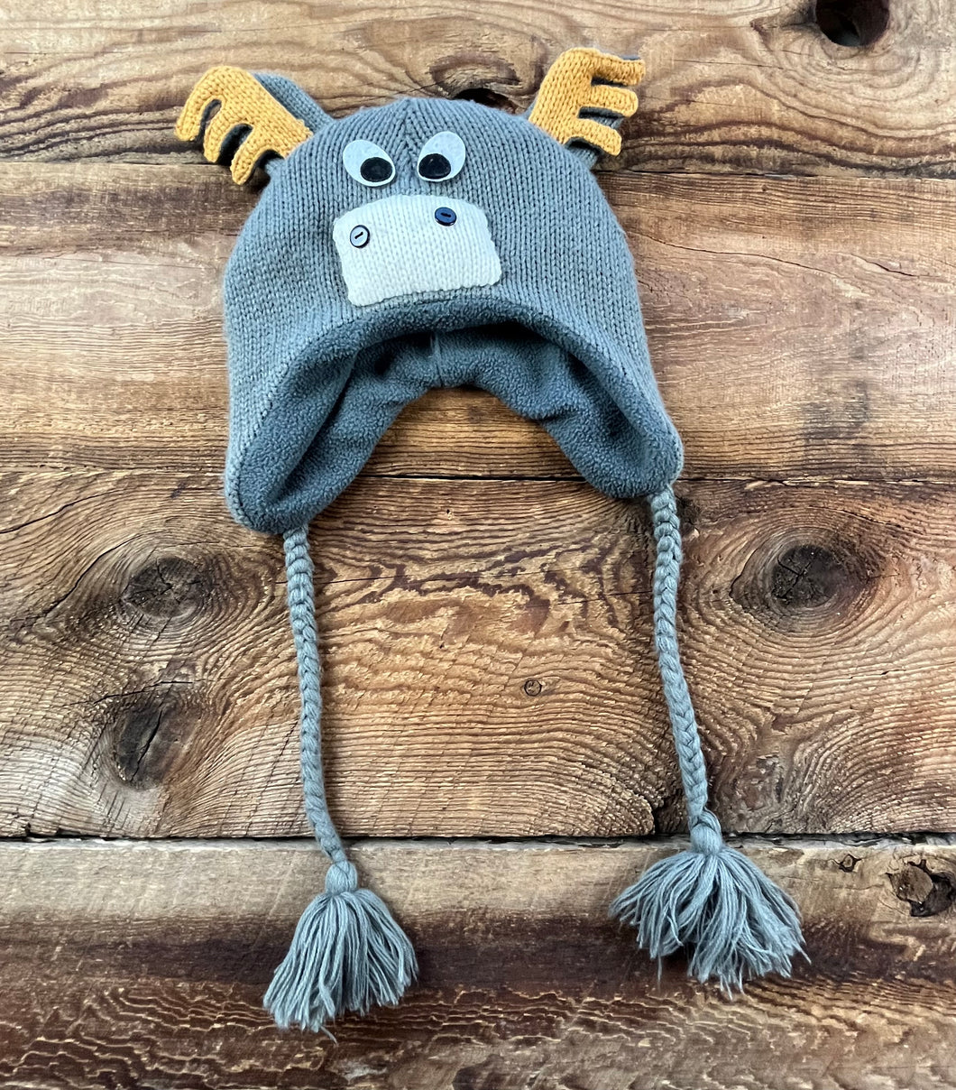 Lined Moose Knit Hat