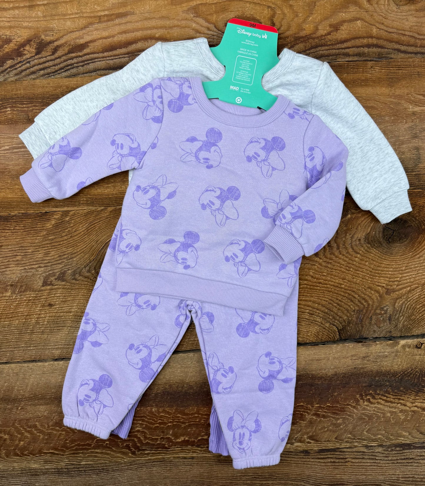 Disney 9M 2 Minnie Outfit Set