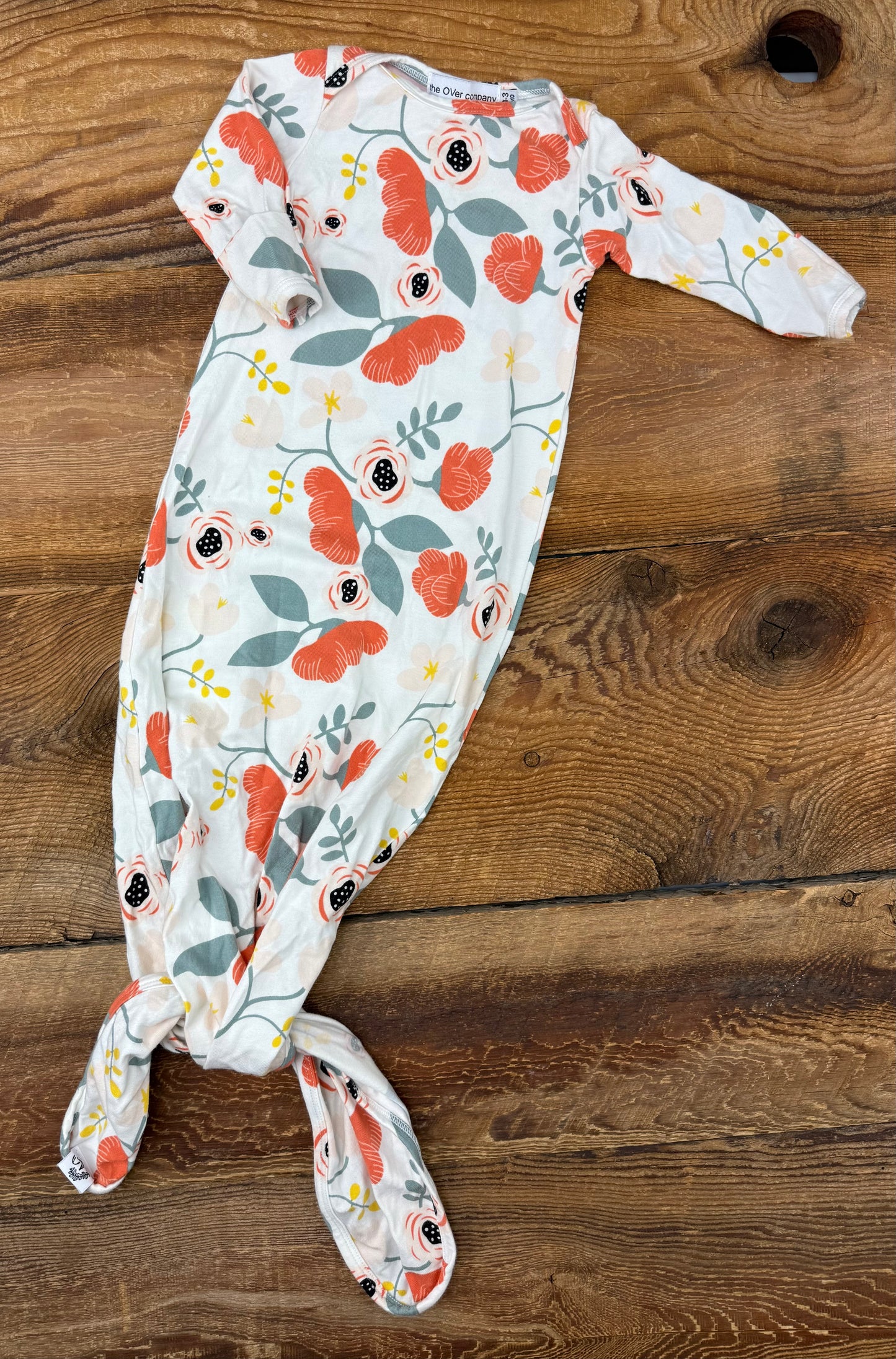 Small Shop 0-3M Knotted Gown